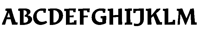 Traktor Bold Instance Font UPPERCASE