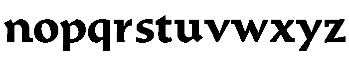 Traktor Bold Instance Font LOWERCASE