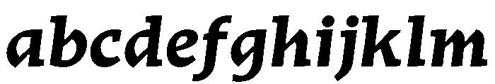 Traktor BoldItalic FONT