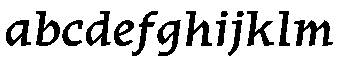 Traktor DemiItalic FONT