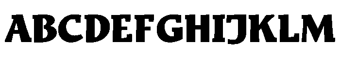 Traktor ExtraBold Instance Font UPPERCASE