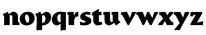 Traktor ExtraBold Instance Font LOWERCASE