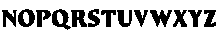 Traktor ExtraBold Font UPPERCASE