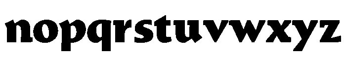Traktor ExtraBold Font LOWERCASE