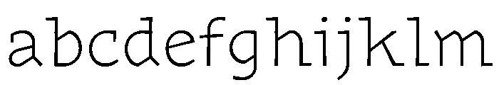 Traktor ExtraLight Instance FONT