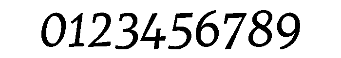 Traktor Italic Instance Font OTHER CHARS