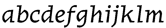 Traktor Italic Instance FONT