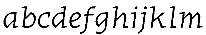 Traktor LightItalic FONT