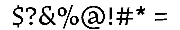 Traktor Regular Font OTHER CHARS