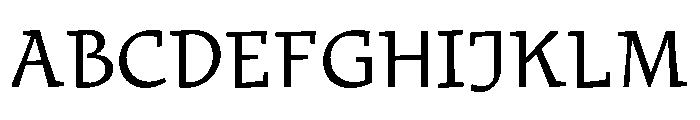 Traktor Regular Font UPPERCASE