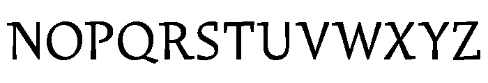 Traktor Regular Font UPPERCASE