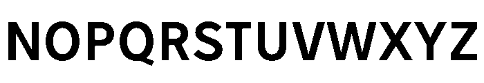 Tranemo Bold Instance Font UPPERCASE