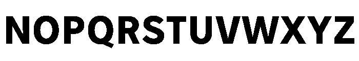 Tranemo Extrabold Instance Font UPPERCASE