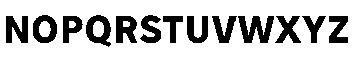 Tranemo Extrabold Font UPPERCASE