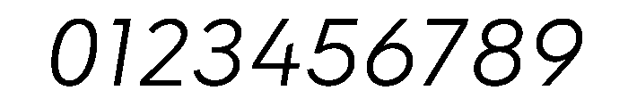 Tranemo Italic Instance Font OTHER CHARS