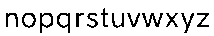 Tranemo Medium Instance Font LOWERCASE