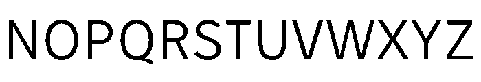 Tranemo Regular Font UPPERCASE