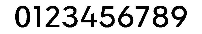 Tranemo Semibold Instance Font OTHER CHARS