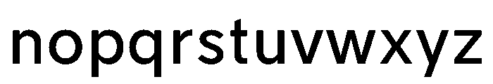Tranemo Semibold Instance Font LOWERCASE