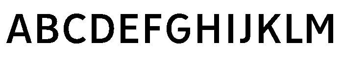 Tranemo Semibold Font UPPERCASE