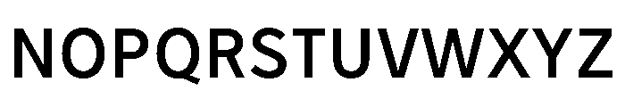 Tranemo Semibold Font UPPERCASE