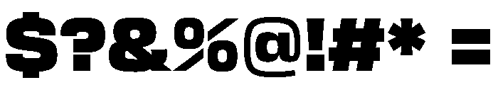 Transducer Black Font OTHER CHARS