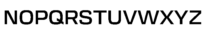 Transducer Medium Font UPPERCASE