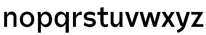 Tratto Netto Font LOWERCASE
