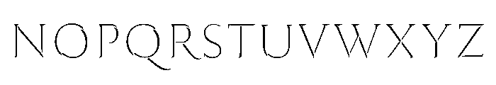 Trillium Trillium Left Font UPPERCASE