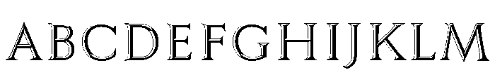Trillium Trillium Outline Right FONT