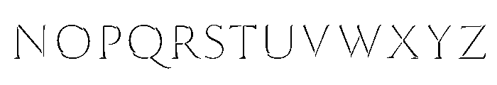Trillium Trillium Right Font UPPERCASE