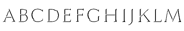 Trillium Trillium Right FONT