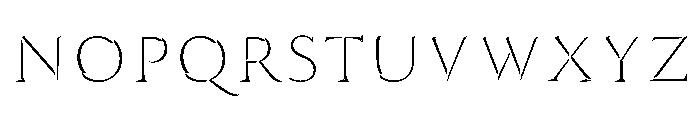 Trillium Trillium Right Font LOWERCASE