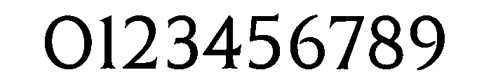 Trillium Trillium Solid Font OTHER CHARS