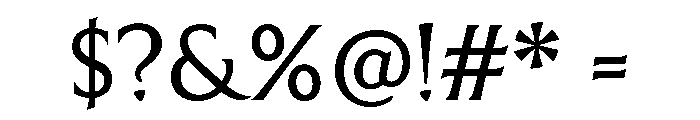 Trillium Trillium Solid Font OTHER CHARS