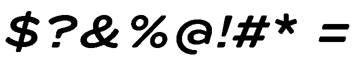 TrioGrotesk MediumItalic Font OTHER CHARS