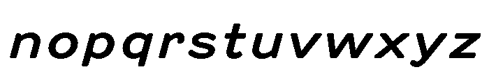 TrioGrotesk MediumItalic Font LOWERCASE