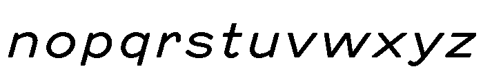 TrioGrotesk RegularItalic Font LOWERCASE