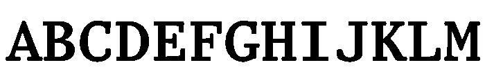 TriplicateABold Font UPPERCASE