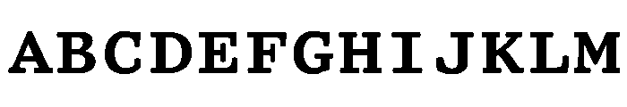 TriplicateACapsBold FONT