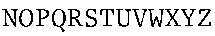 TriplicateACapsRegular Font UPPERCASE