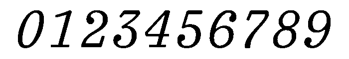 TriplicateAPolyItalic Font OTHER CHARS