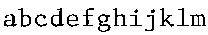 TriplicateARegular FONT
