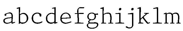 TriplicateBPolyRegular FONT