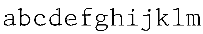 TriplicateBRegular FONT