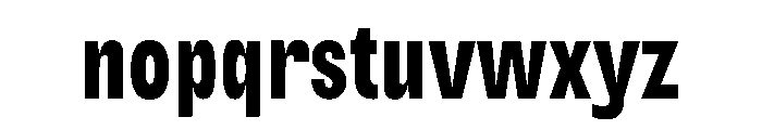 Trope Bold Font LOWERCASE