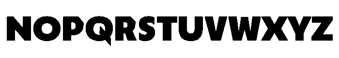 Troppau Black Font UPPERCASE