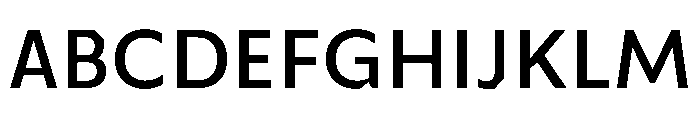 Troppau Medium Font UPPERCASE