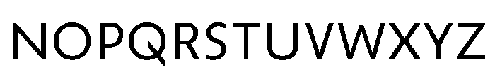 Troppau Regular Font UPPERCASE
