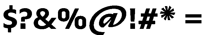Troppau SemiBold Font OTHER CHARS